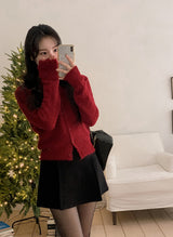 MT Basic Soft Crop Knit Cardigan (6color)