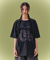 [NF] ワッペン 08 Tシャツ_(CHARCOAL)_F24QB295