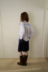 ヒアスリーブTシャツ_メランジ
