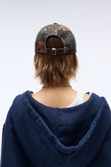 EEERRR Real tree camo pattern ball cap (Brown)_1