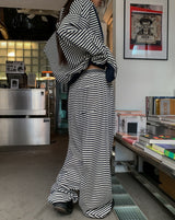 Wearing ストライプバンディングパンツ
