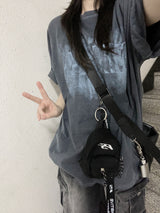 Vintage Pigment Spray Short Sleeve T-shirt