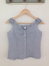 minion sleeveless blouse