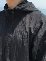 Mate diagonal hood windbreaker 7C