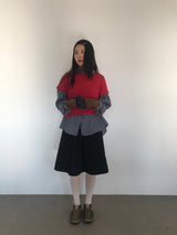 [MD Pick]ベイスリットカットアウトTシャツ (5color)