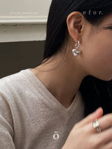 Oversize Heart Earrings