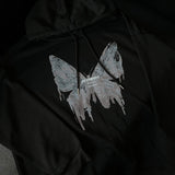 DP739190852880 バタフライプリントフーディ (1 colors)