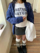 Catch Charcoal Mini Pants Skirt