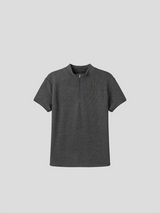 Slim fit mock neck half zip up(4color)