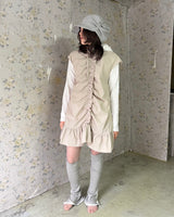 シェイプ シャーリング ドレス