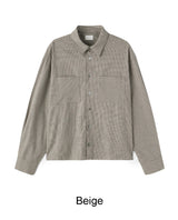 Fencer Mini Check Crop Shirt