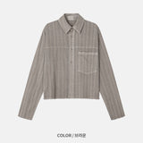 Clo Cut-off Pigment Shirt