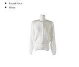 Doobie Soft Fur Button Long Sleeve Cardigan
