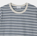 ケリーストライプカラーマッチング半袖Tシャツ