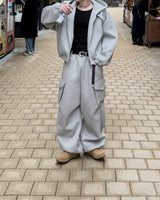 Neo Bonded Cargo Belt Sweat Pants