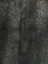 SIGNATURE WASHED AND DISTRESSED LEOPARD PRINT LONG SLEEVE SHIRT