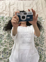スタッズオフショルダーTシャツ