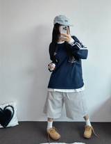 スナップ🪡 アイスクールナイロンバミューダ🤍🤎🖤🩶🤎6カラー