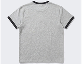 エッセンシャルスタンダード半袖リンガーTシャツ ユニオンホース メランジ