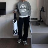 LMN Pigment SANFRAN Circle Printed Sweatshirt (5 colors)
