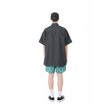 グリーンレオパードハーフパンツ