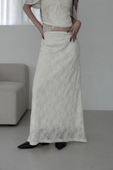 lace doho skirt (2color)
