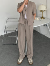 String Two-tuck Summer Slacks
