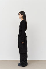 (W) Oat Tie Top