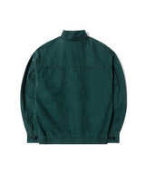 LB Washed Oxford Harrington Jacket (Dark Green)