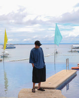 NCB SEASONLESS OVERSIZED HALF TEE