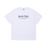 スポーツデプトラインロゴTシャツ - ホワイト