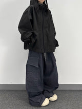 non-fade cargo balloon pants
