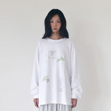 JUMP LONG SLEEVE T (CLOUD WHITE)