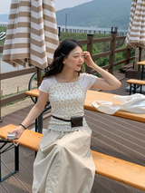 パンプキンバルーンポケットロングスカート