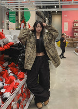 Lasha two way parachute cargo pants