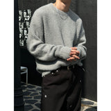 [Unisex]アンゴラヘアリーウォーマーニット(10color)