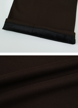 #WS ツータックウォームワイドスラックス + ベルトセット(3color)