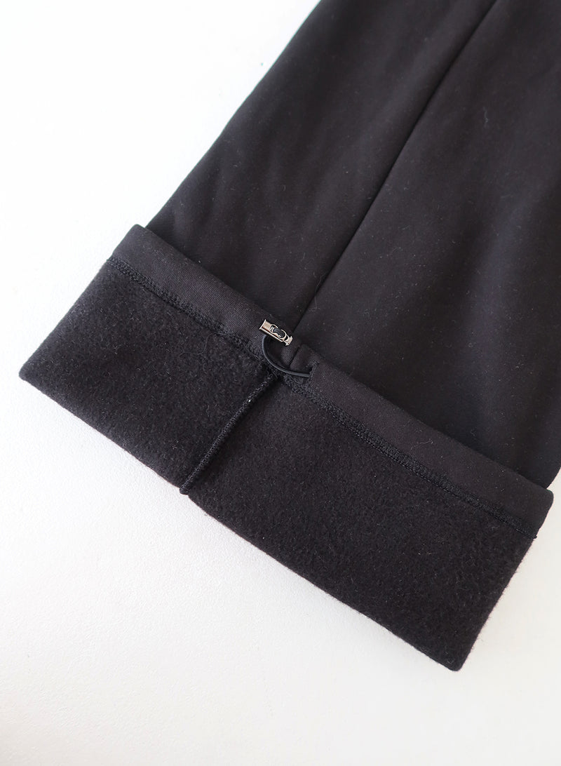 Punching eyelet string wide pants