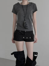 Bint Pigment Layered Hoodie