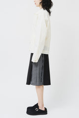 (W) Lowkey Checked Skirt (2color)