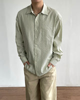 Norton Seersucker Stripe Shirt