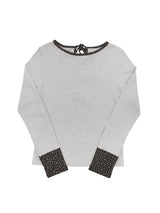 Floral cozy top / beige