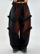 WESTERN COWBOY FRINGE PANTS🤎 - 3 COLORS