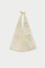 Halter top blouse_beige