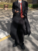 Velo shelter robe long wool coat