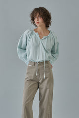 Feig denim pants_beige