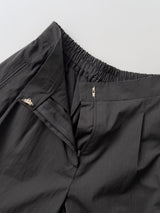Twill Balloon Fit Wide Pants