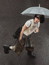 アスレチックセミクロップ半袖Tシャツ