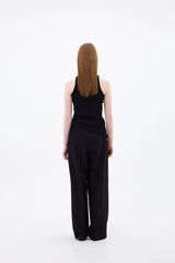 JAY SLEEVELESS TOP / BLACK