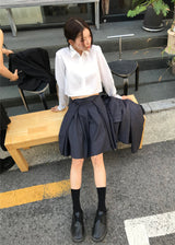  UNTAMED PLEATS SKIRT